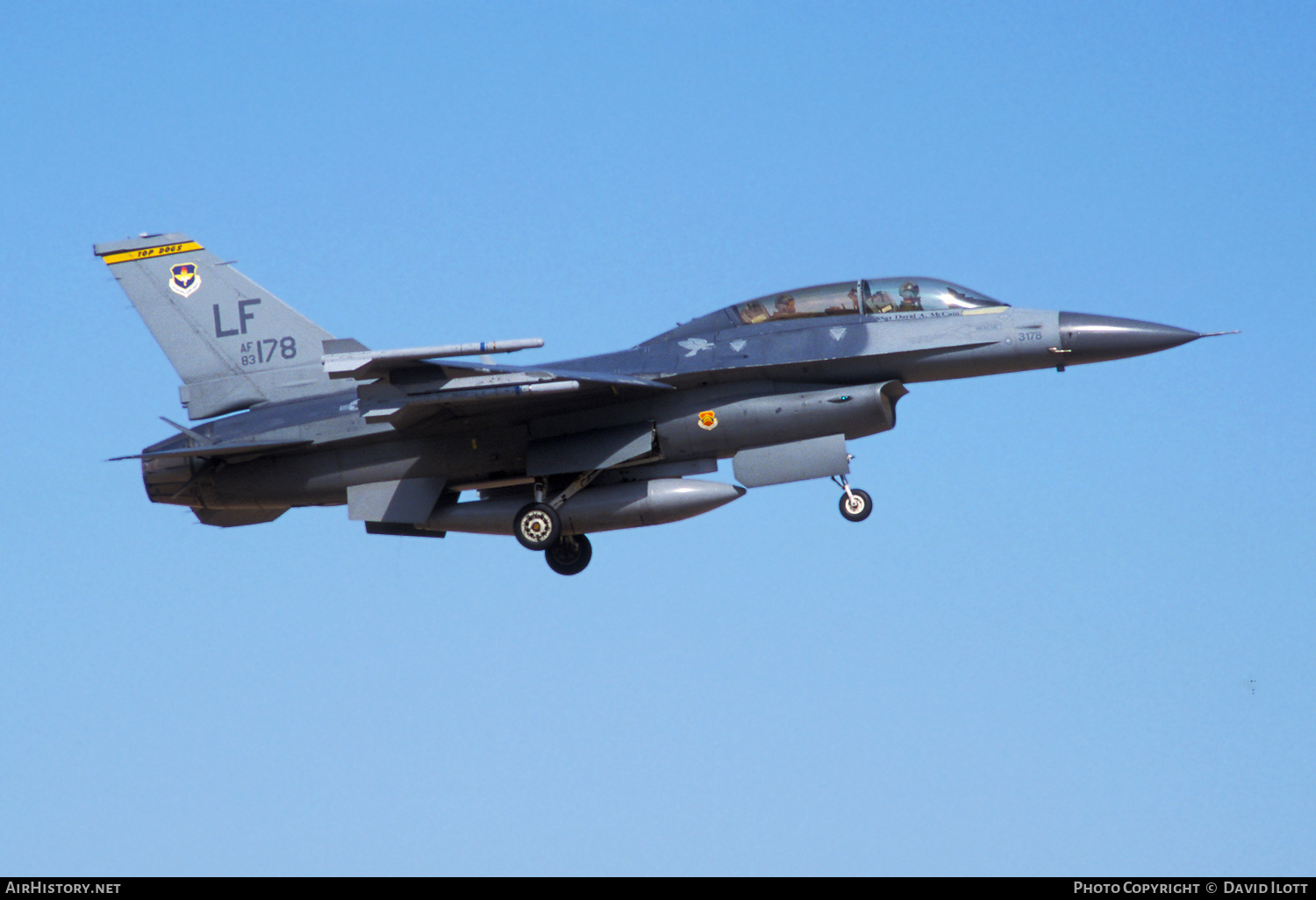 Aircraft Photo of 83-1178 / AF83-178 | General Dynamics F-16D Fighting Falcon | USA - Air Force | AirHistory.net #387722