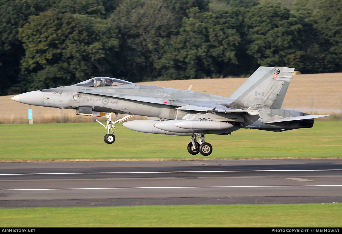 Aircraft Photo of 188784 | McDonnell Douglas CF-188A Hornet | Canada - Air Force | AirHistory.net #387727