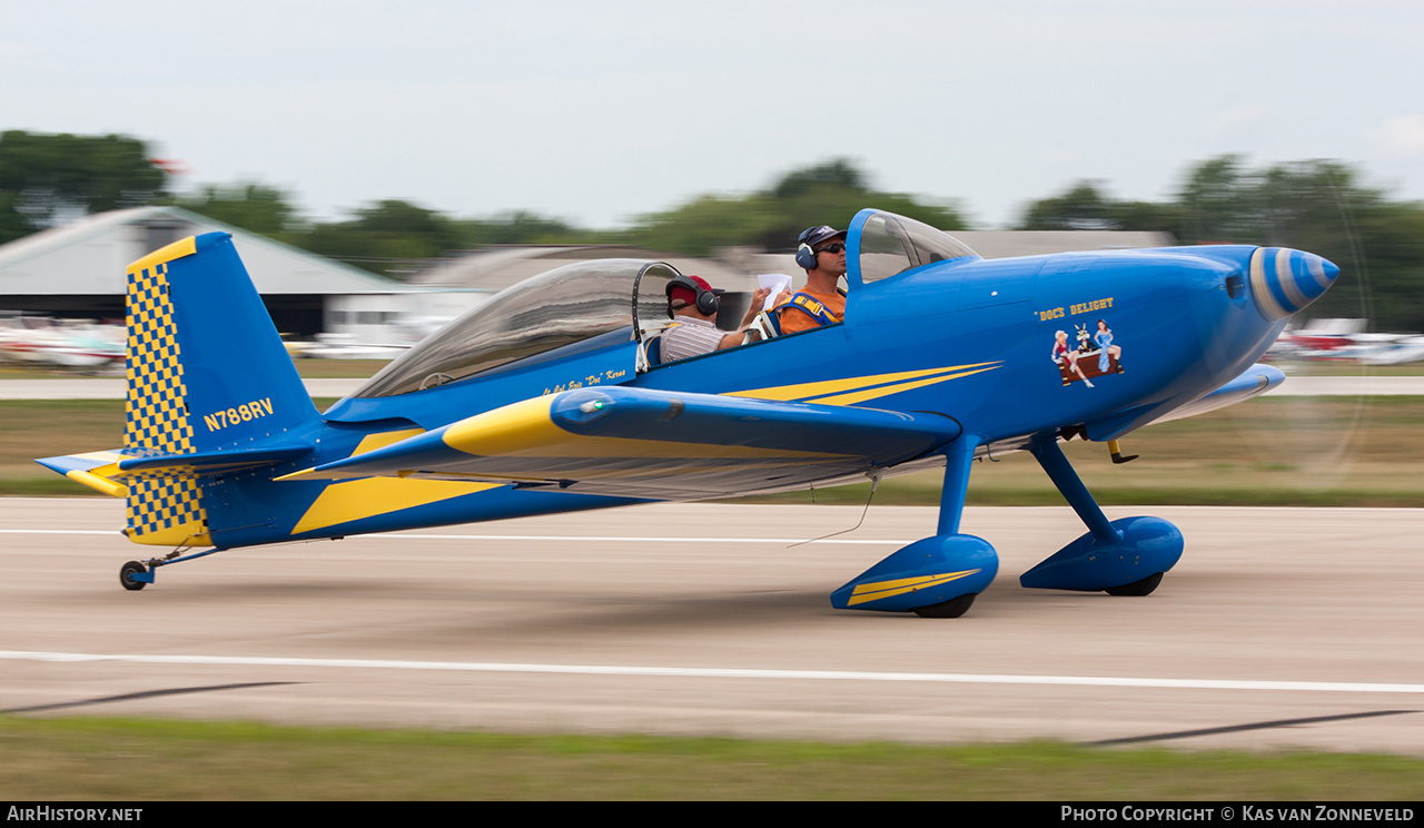 Aircraft Photo of N788RV | Van's RV-8 | AirHistory.net #387739