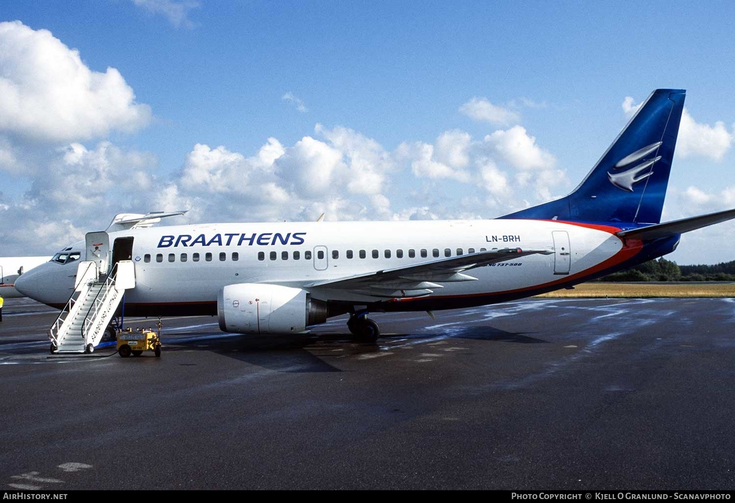 Aircraft Photo of LN-BRH | Boeing 737-505 | Braathens | AirHistory.net #387747