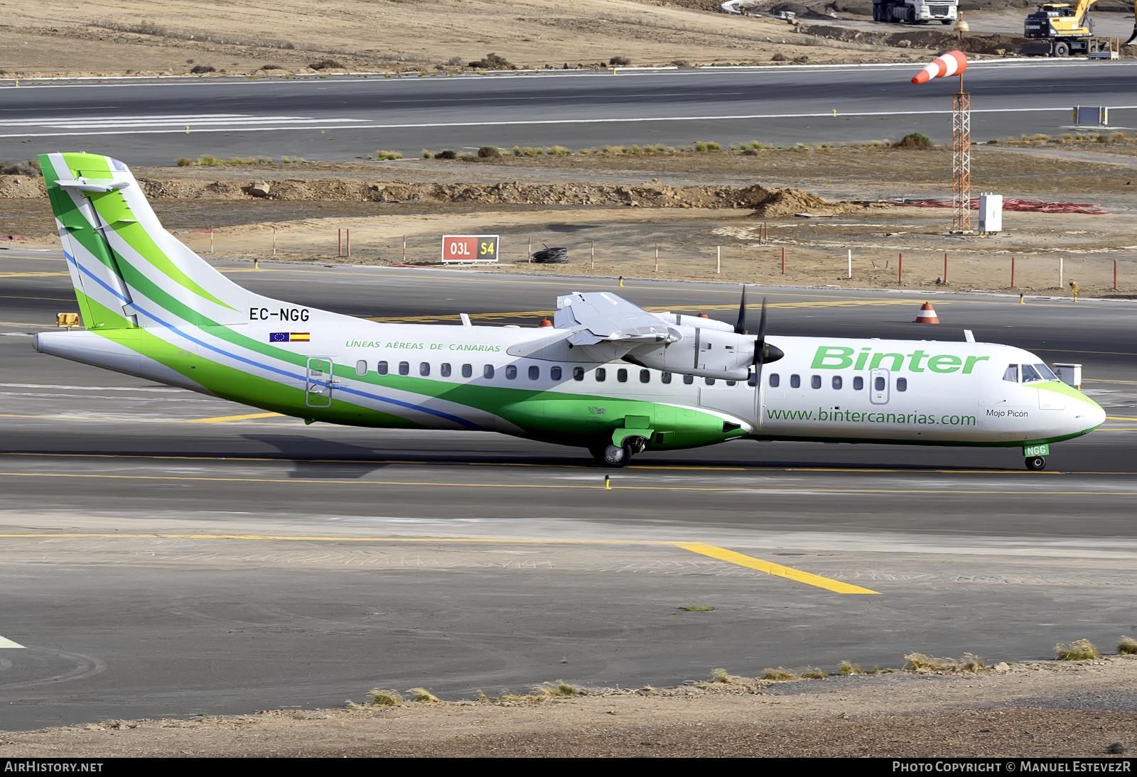 Aircraft Photo of EC-NGG | ATR ATR-72-600 (ATR-72-212A) | Binter Canarias | AirHistory.net #387750