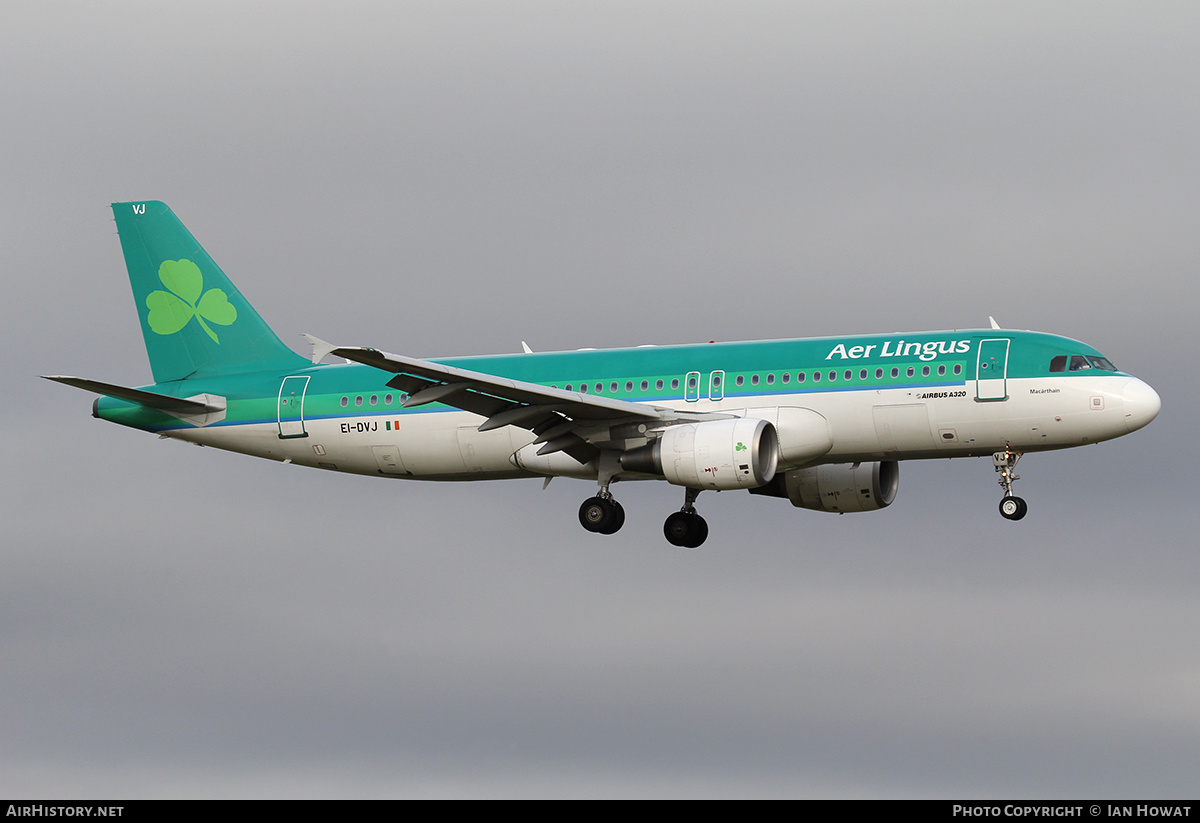 Aircraft Photo of EI-DVJ | Airbus A320-214 | Aer Lingus | AirHistory.net #387753