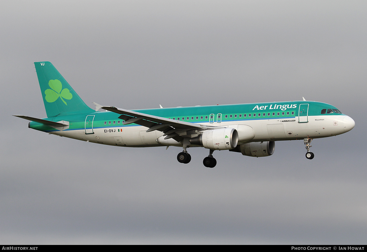 Aircraft Photo of EI-DVJ | Airbus A320-214 | Aer Lingus | AirHistory.net #387753