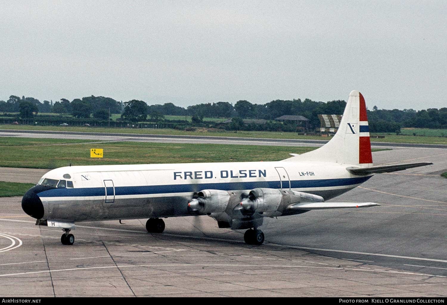 Aircraft Photo of LN-FOH | Lockheed L-188A(F) Electra | Fred. Olsen | AirHistory.net #387756