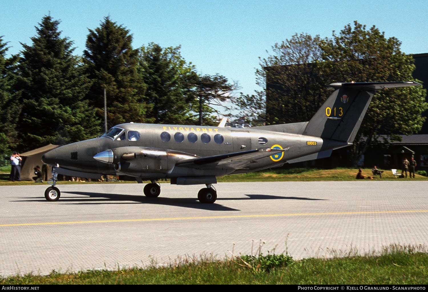 Aircraft Photo of 101003 | Beech Tp101 Super King Air (200) | Sweden - Air Force | AirHistory.net #387760
