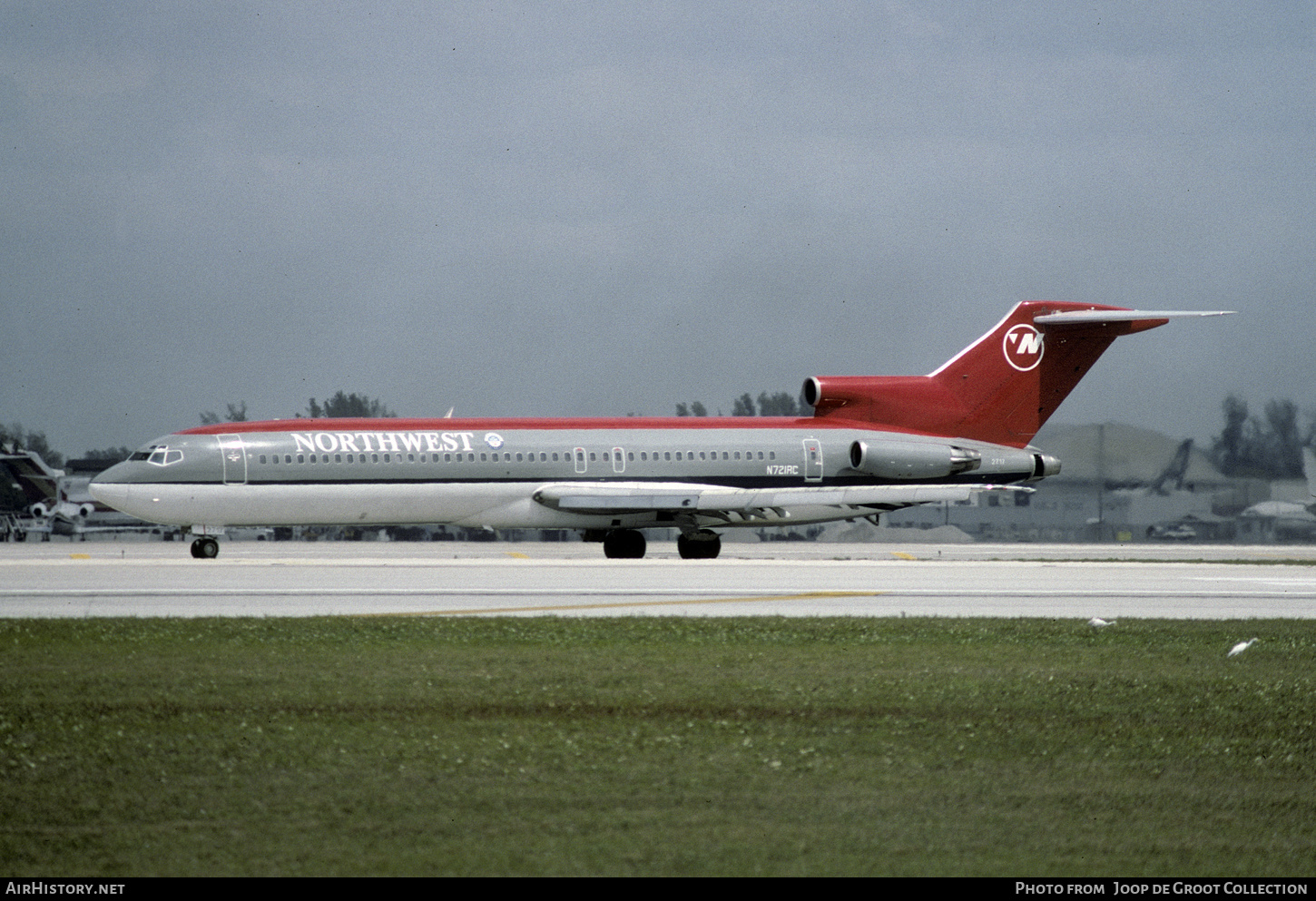 Aircraft Photo of N721RC | Boeing 727-2S7/Adv | Northwest Airlines | AirHistory.net #387767