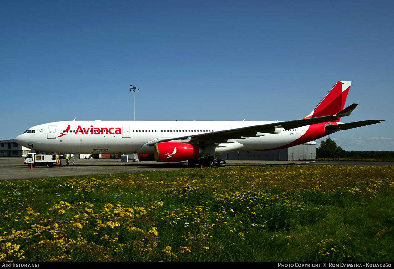 Aircraft Photo of D-AAAV | Airbus A330-343 | Avianca | AirHistory.net #387771