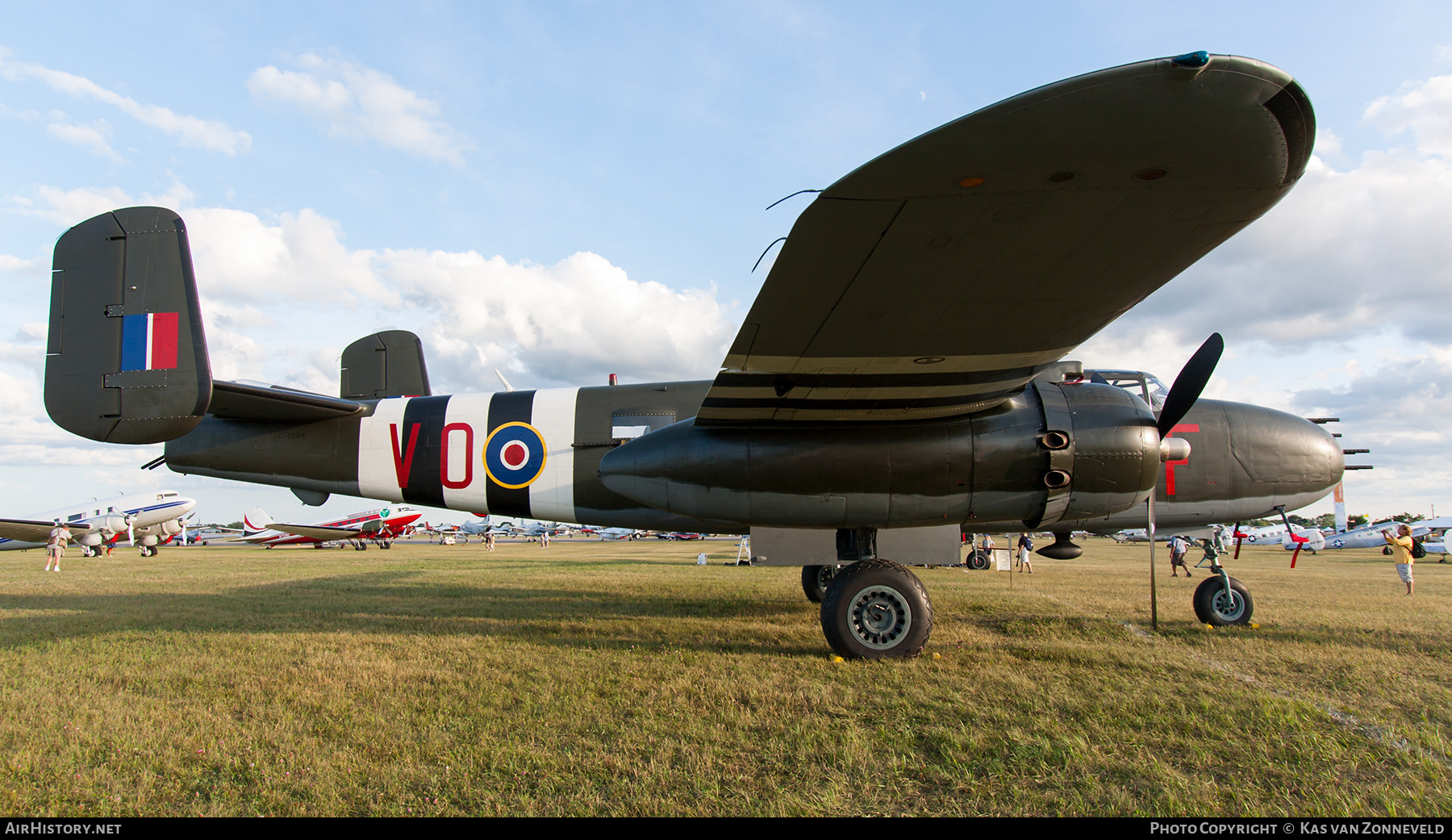 Aircraft Photo of C-GCWM | North American B-25J Mitchell | UK - Air Force | AirHistory.net #387792