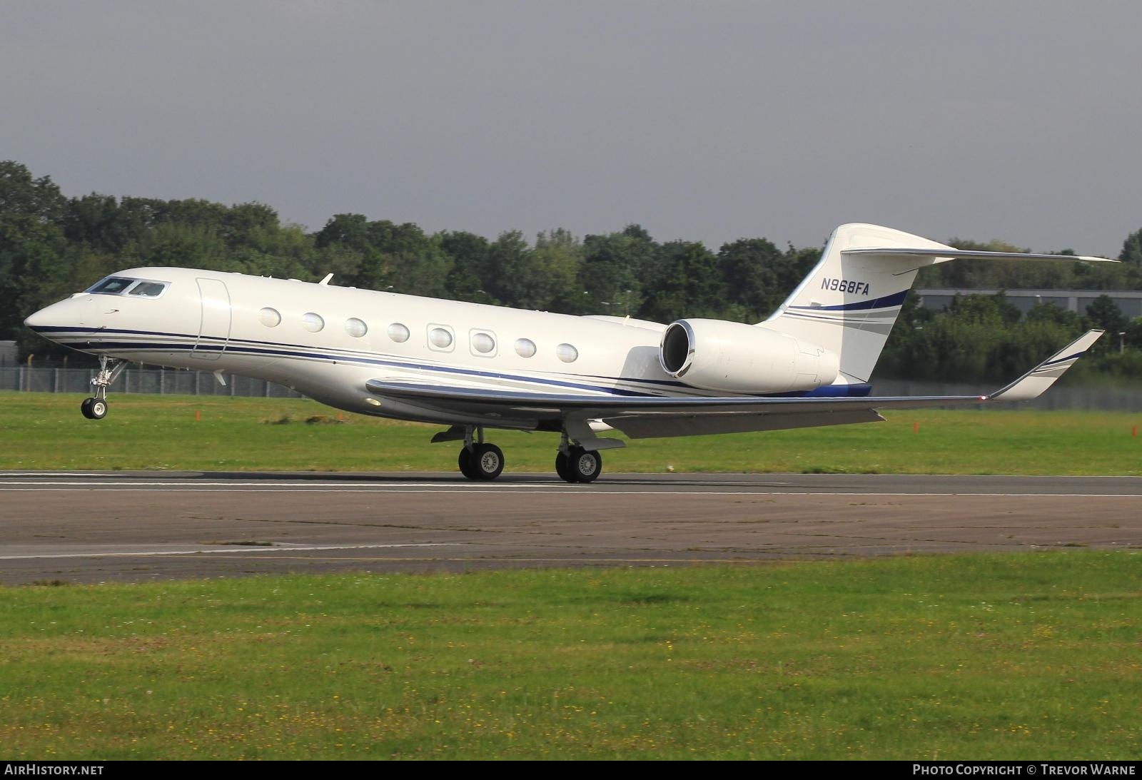 Aircraft Photo of N968FA | Gulfstream Aerospace G650ER (G-VI) | AirHistory.net #387801