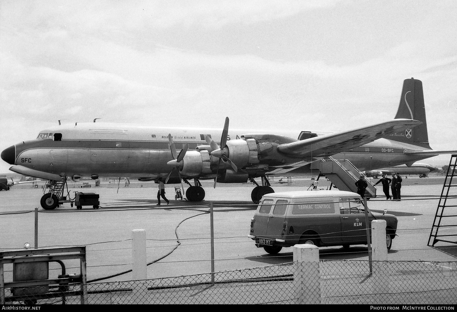 Aircraft Photo of OO-SFC | Douglas DC-7C | Sabena | AirHistory.net #387805