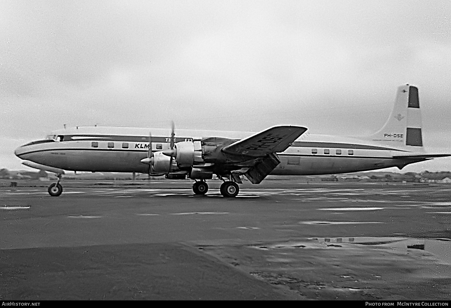 Aircraft Photo of PH-DSE | Douglas DC-7C | KLM - Royal Dutch Airlines | AirHistory.net #387806