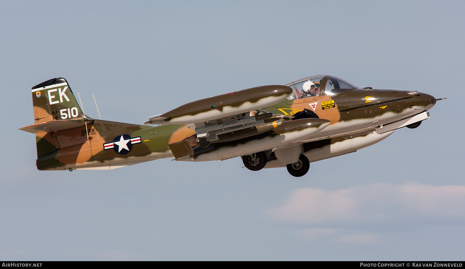 Aircraft Photo of N91RW / AF14-510 | Cessna A-37A Dragonfly (318D) | USA - Air Force | AirHistory.net #387809