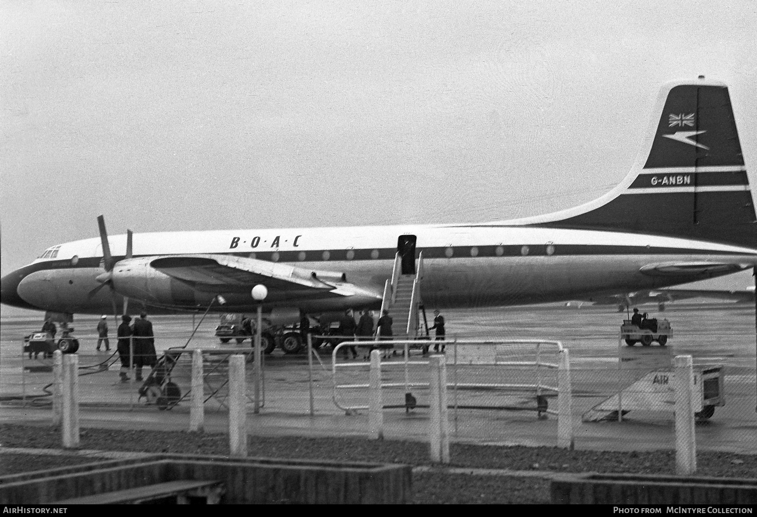 Aircraft Photo of G-ANBN | Bristol 175 Britannia 102 | BOAC - British Overseas Airways Corporation | AirHistory.net #387813