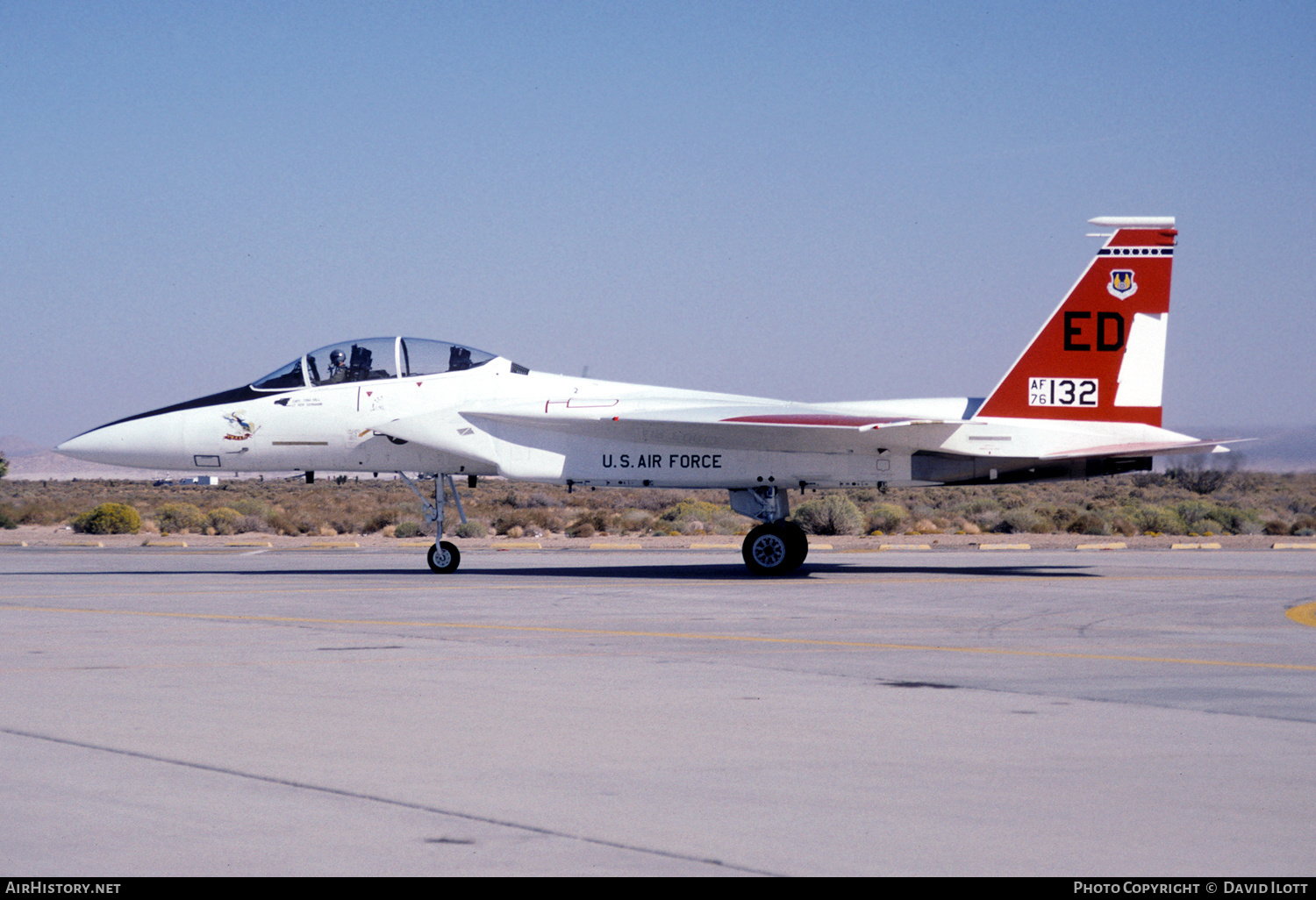 Aircraft Photo of 76-0132 | McDonnell Douglas F-15B Eagle | USA - Air Force | AirHistory.net #387815