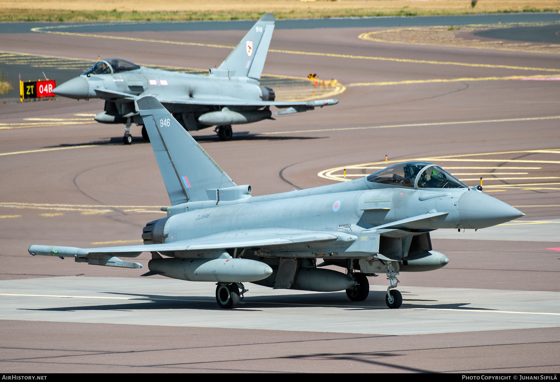 Aircraft Photo of ZJ946 | Eurofighter EF-2000 Typhoon FGR4 | UK - Air Force | AirHistory.net #387822