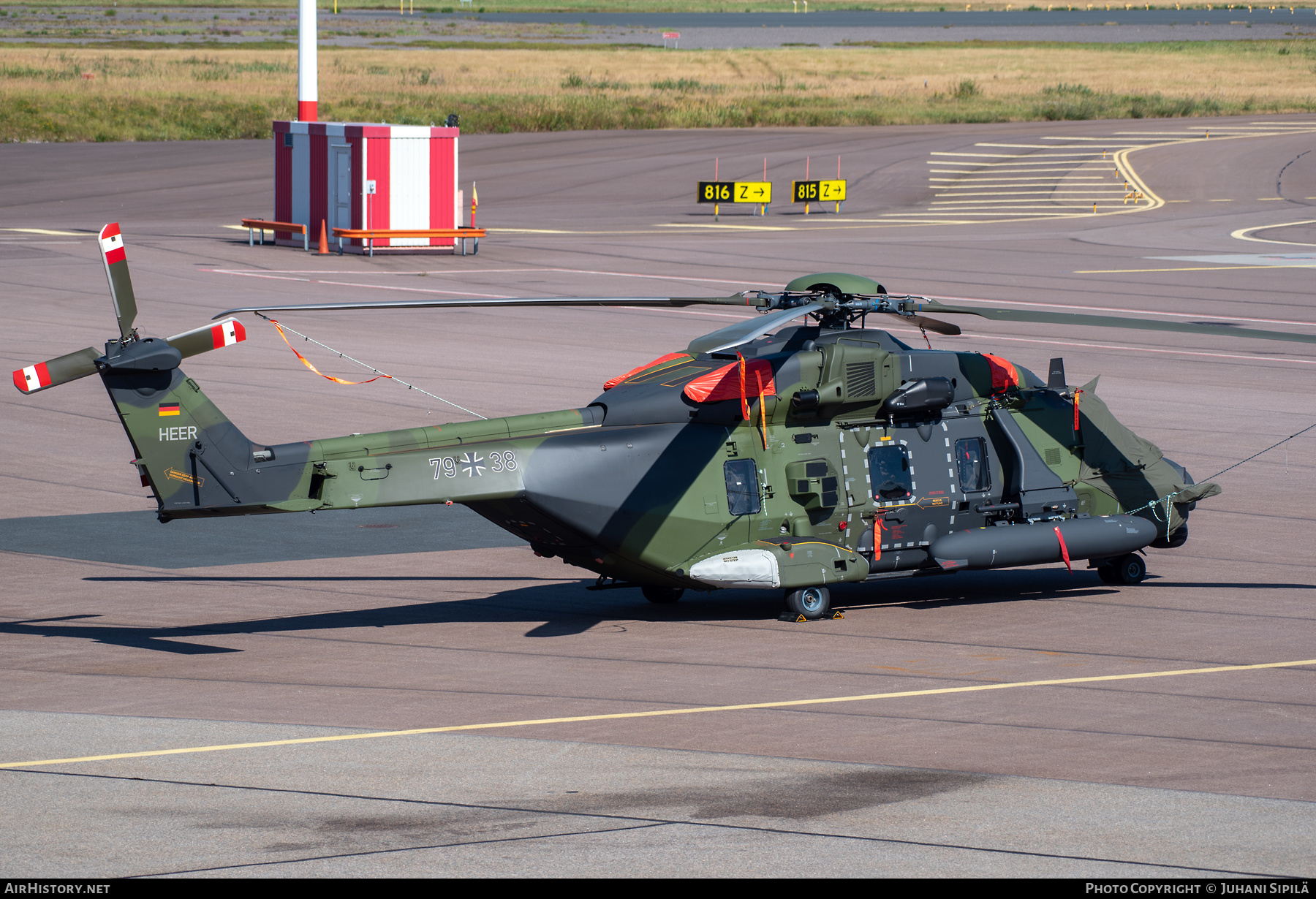 Aircraft Photo of 7938 | NHI NH90 TTH | Germany - Army | AirHistory.net #387824