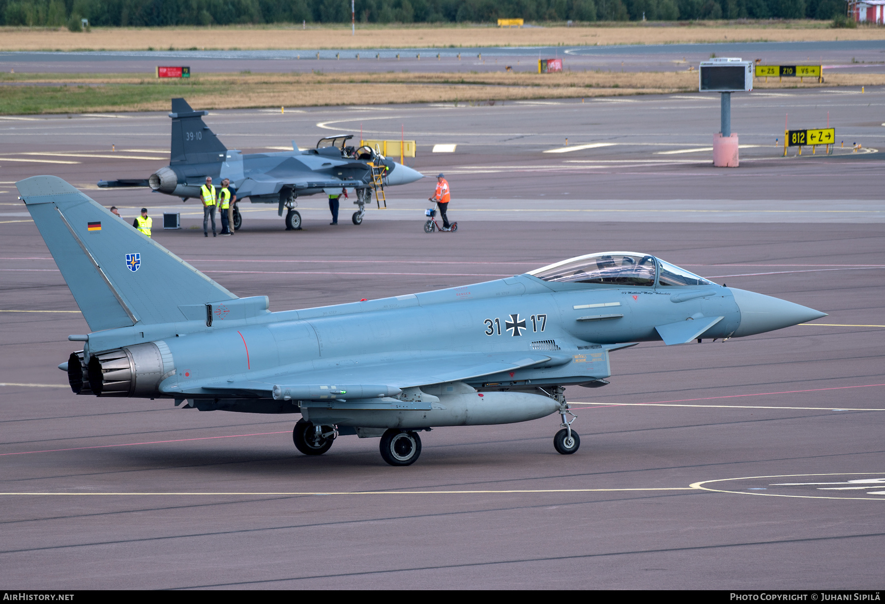 Aircraft Photo of 3117 | Eurofighter EF-2000 Typhoon S | Germany - Air Force | AirHistory.net #387832