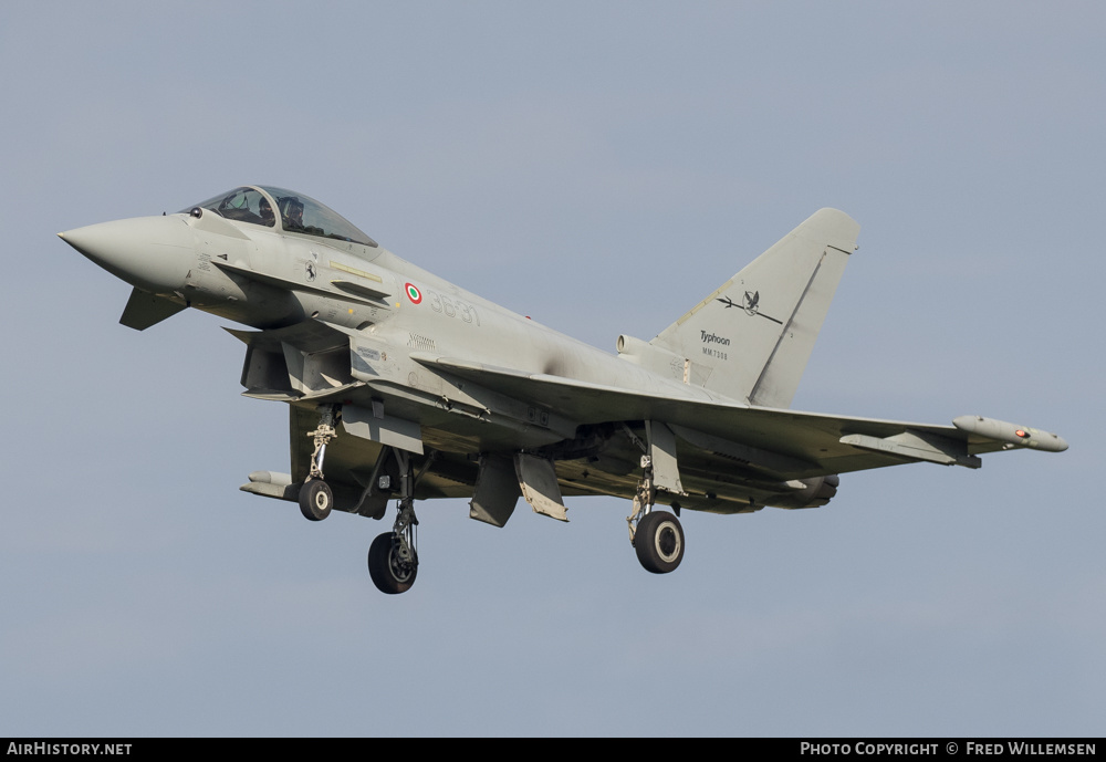 Aircraft Photo of MM7308 | Eurofighter EF-2000 Typhoon S | Italy - Air Force | AirHistory.net #387844
