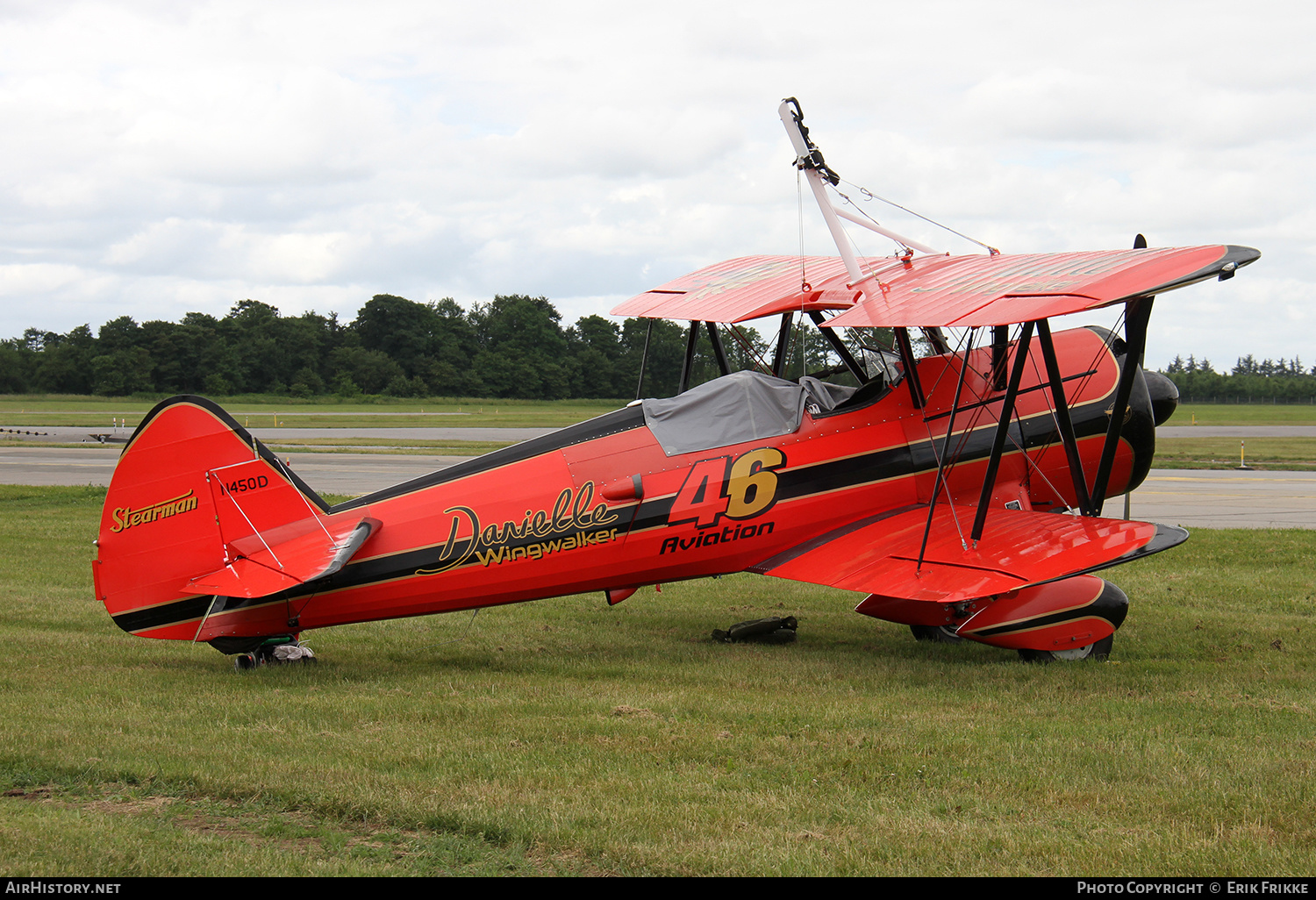 Aircraft Photo of N450D | Boeing PT-13D Kaydet (E75) | 46 Aviation | AirHistory.net #387871