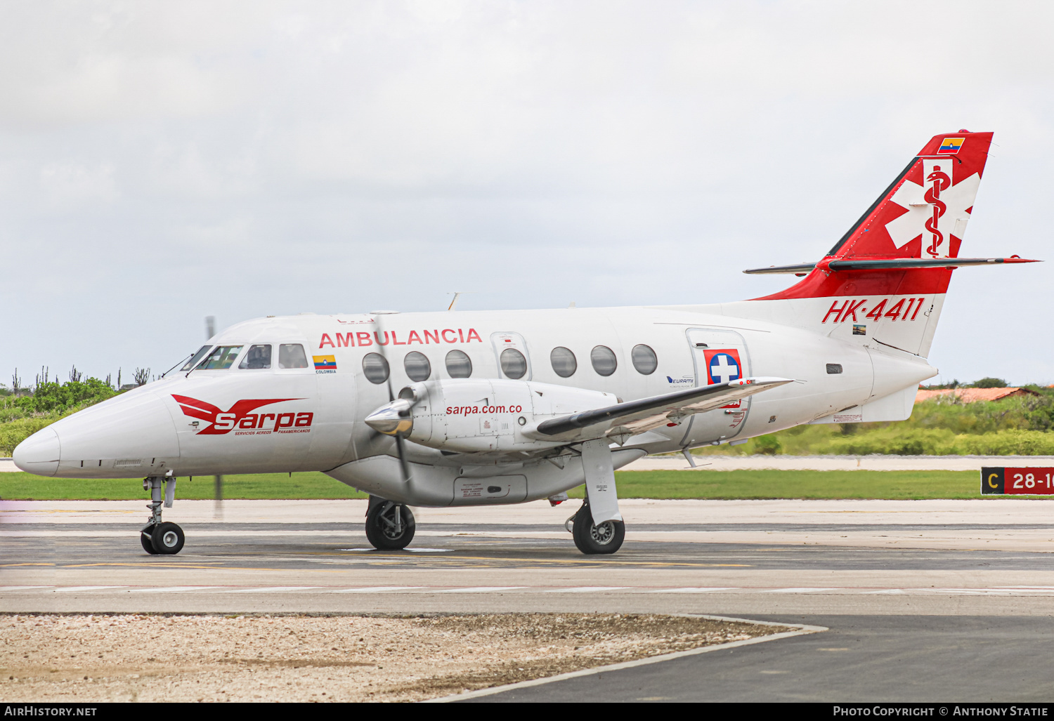 Aircraft Photo of HK-4411 | British Aerospace BAe-3201 Jetstream Super 31 | SARPA - Servicios Aéreos Panamericanos | AirHistory.net #387873