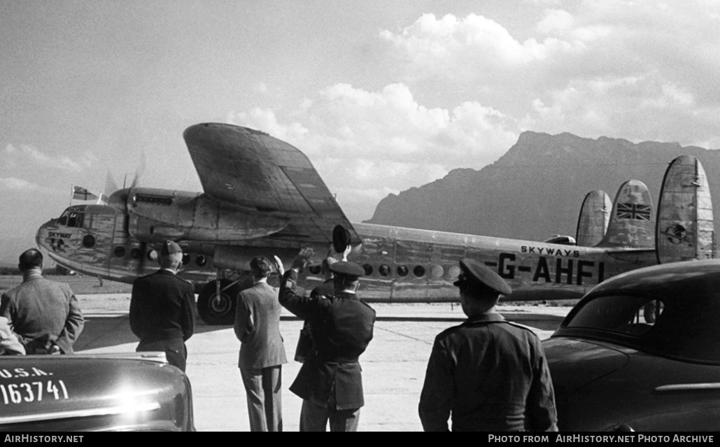 Aircraft Photo of G-AHFI | Avro 685 York C1 | Skyways of London | AirHistory.net #387876