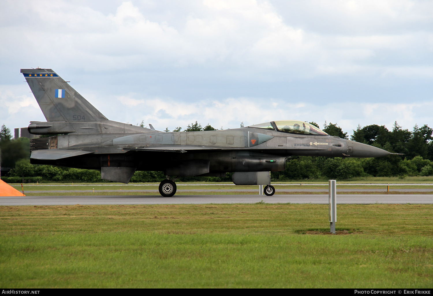 Aircraft Photo of 504 | General Dynamics F-16C Fighting Falcon | Greece - Air Force | AirHistory.net #387879