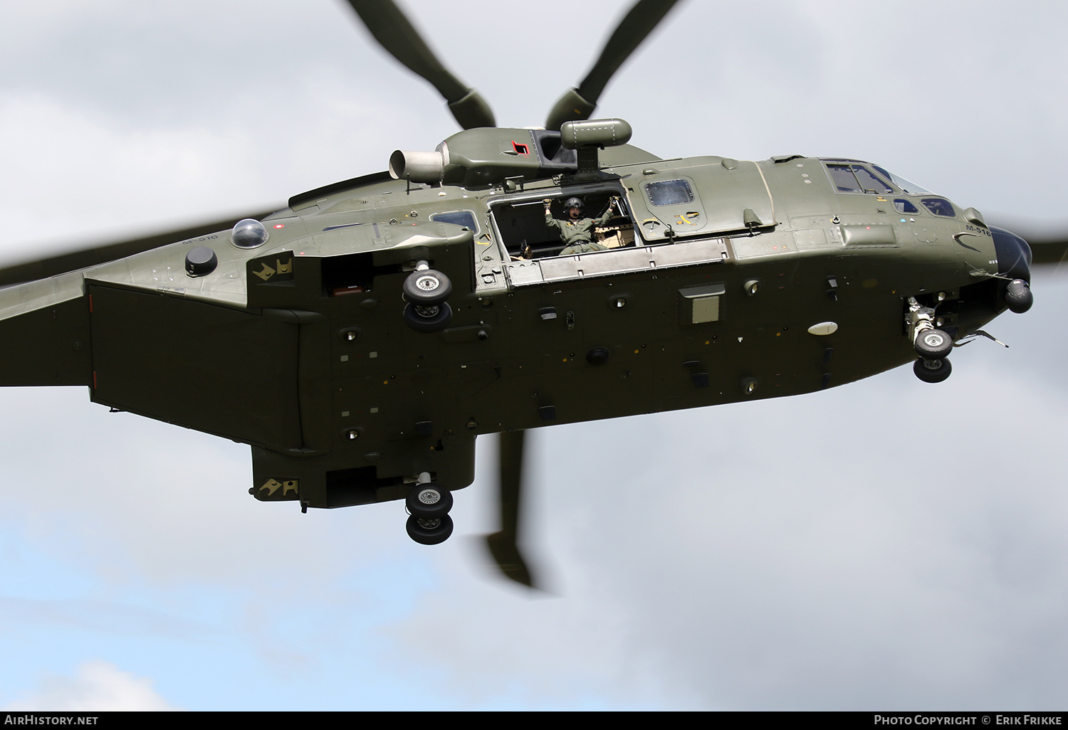 Aircraft Photo of M-516 | AgustaWestland EH101-512 Merlin Joint Supporter | Denmark - Air Force | AirHistory.net #387909