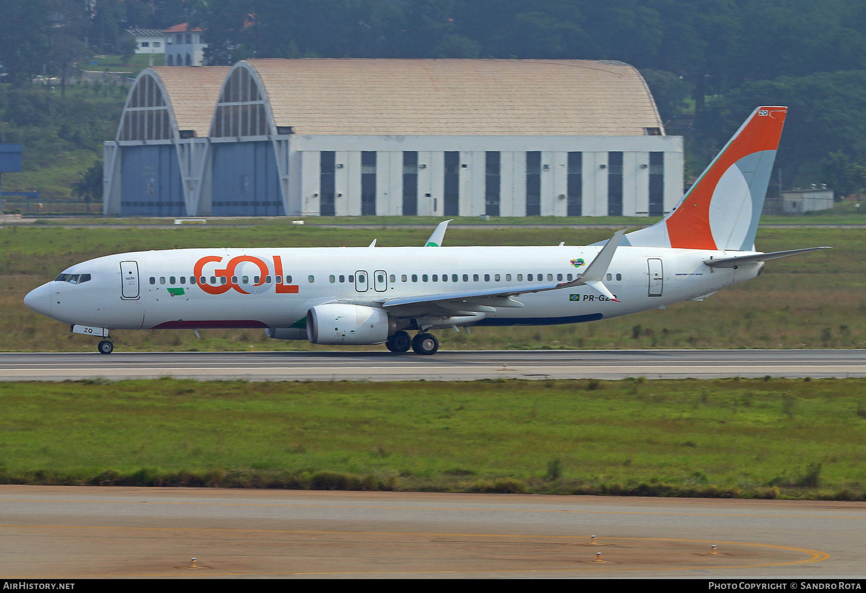 Aircraft Photo of PR-GZQ | Boeing 737-800 | GOL Linhas Aéreas | AirHistory.net #387916