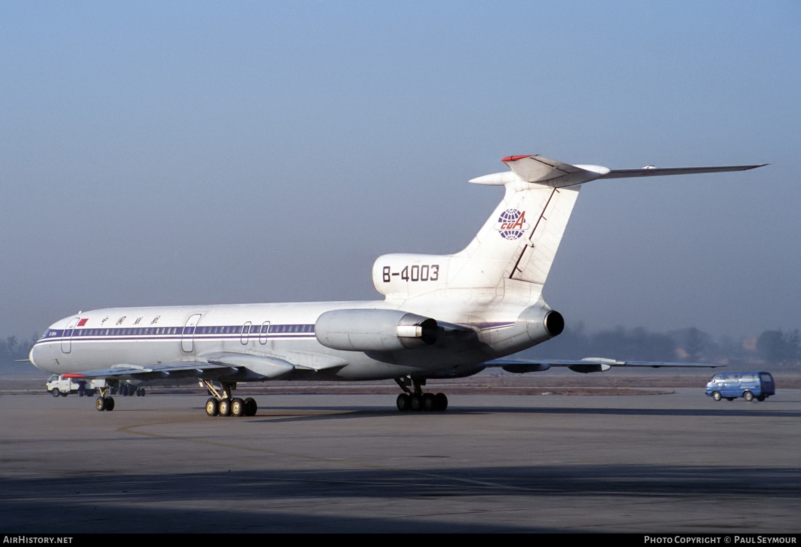 Aircraft Photo of B-4003 | Tupolev Tu-154M | China United Airlines - CUA | AirHistory.net #387925