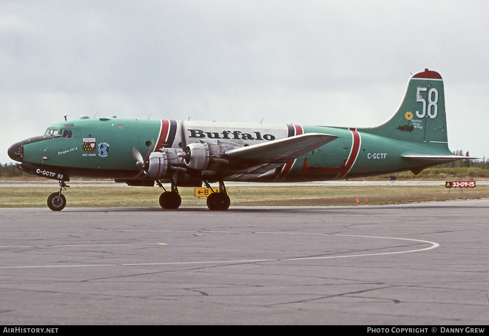 Aircraft Photo of C-GCTF | Douglas C-54E Skymaster | Buffalo Airways | AirHistory.net #387944
