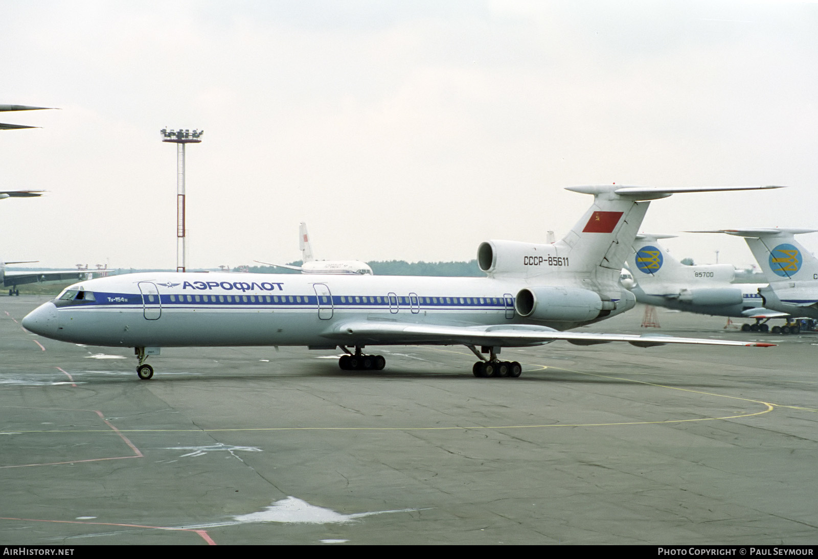 Aircraft Photo of CCCP-85611 | Tupolev Tu-154M | Aeroflot | AirHistory.net #387947