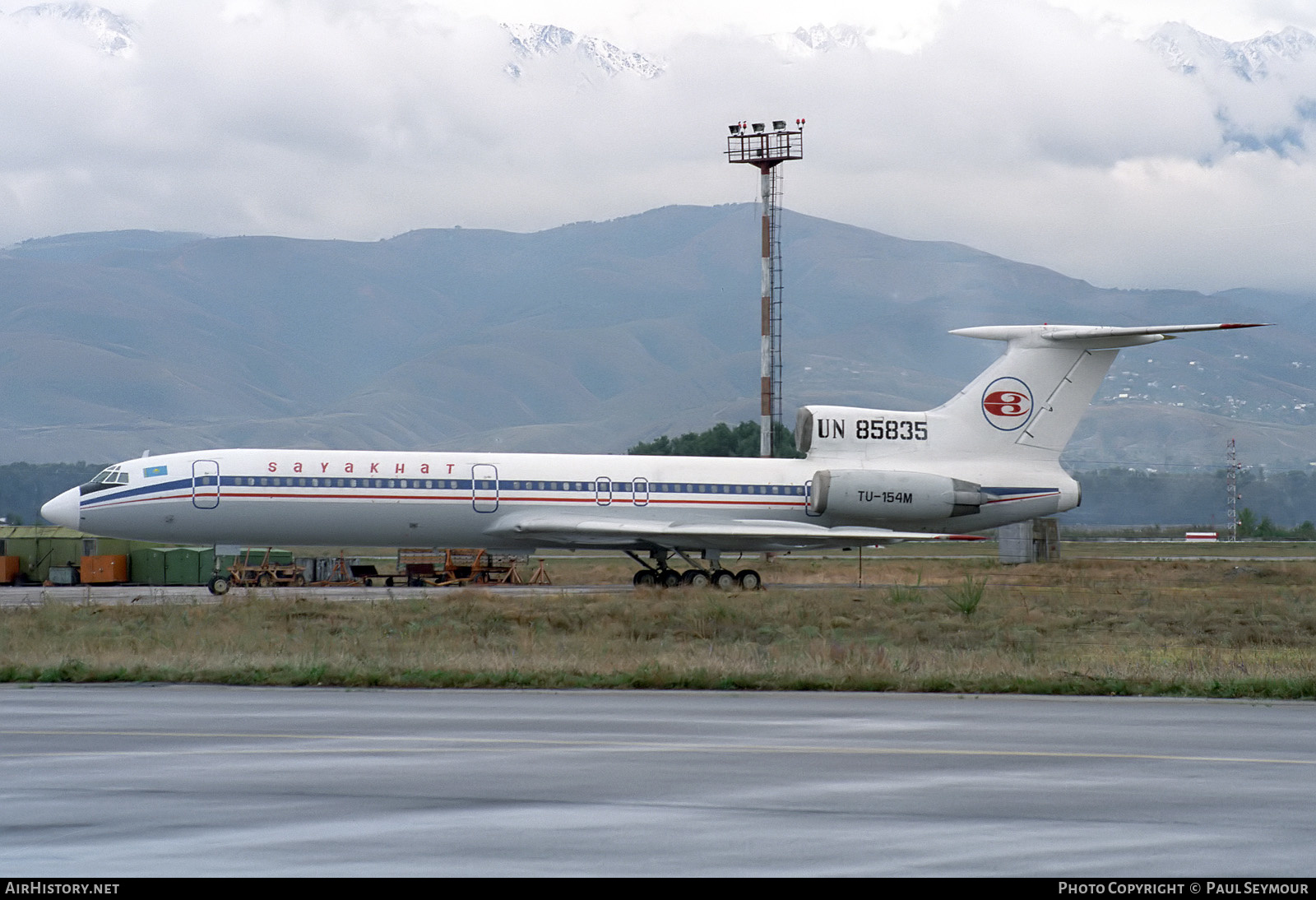 Aircraft Photo of UN-85835 | Tupolev Tu-154M | Sayakhat Airlines | AirHistory.net #387962