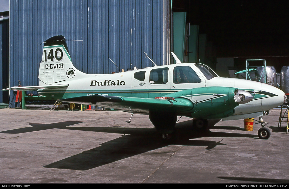 Aircraft Photo of C-GWCB | Beech B95 Travel Air | Buffalo Airways | AirHistory.net #387969