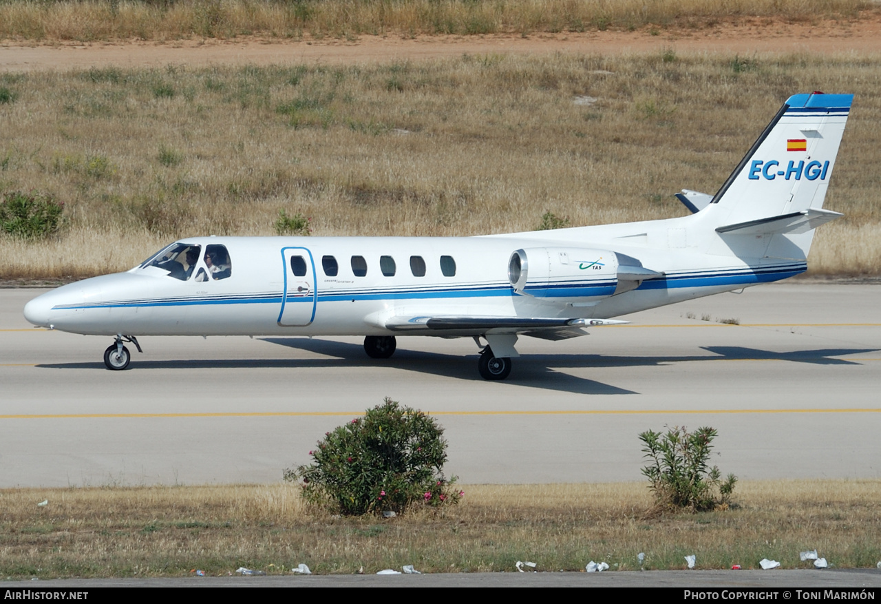 Aircraft Photo of EC-HGI | Cessna 550 Citation II | TAS - Transportes Aéreos del Sur | AirHistory.net #387976