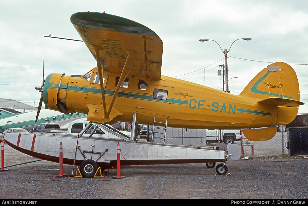 Aircraft Photo of CF-SAN | Noorduyn Norseman V | Buffalo Airways | AirHistory.net #387979