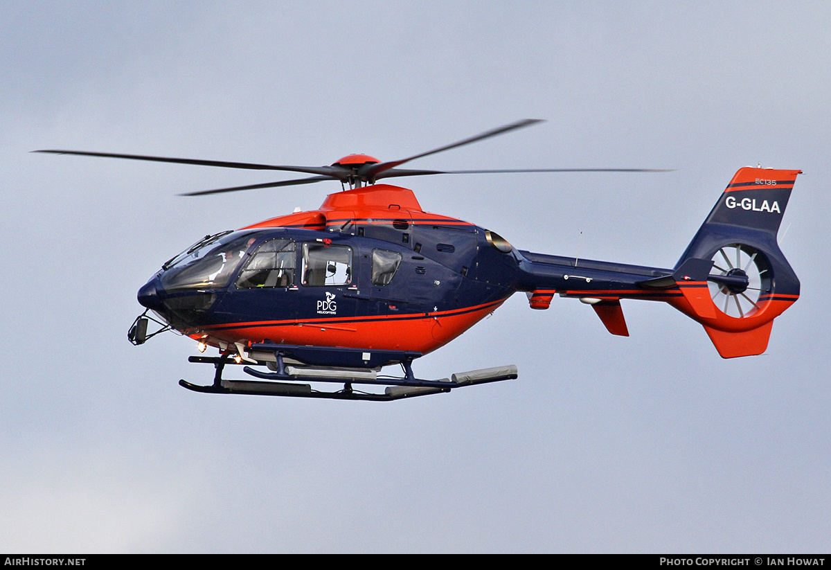 Aircraft Photo of G-GLAA | Eurocopter EC-135T-2+ | PDG Helicopters | AirHistory.net #387983