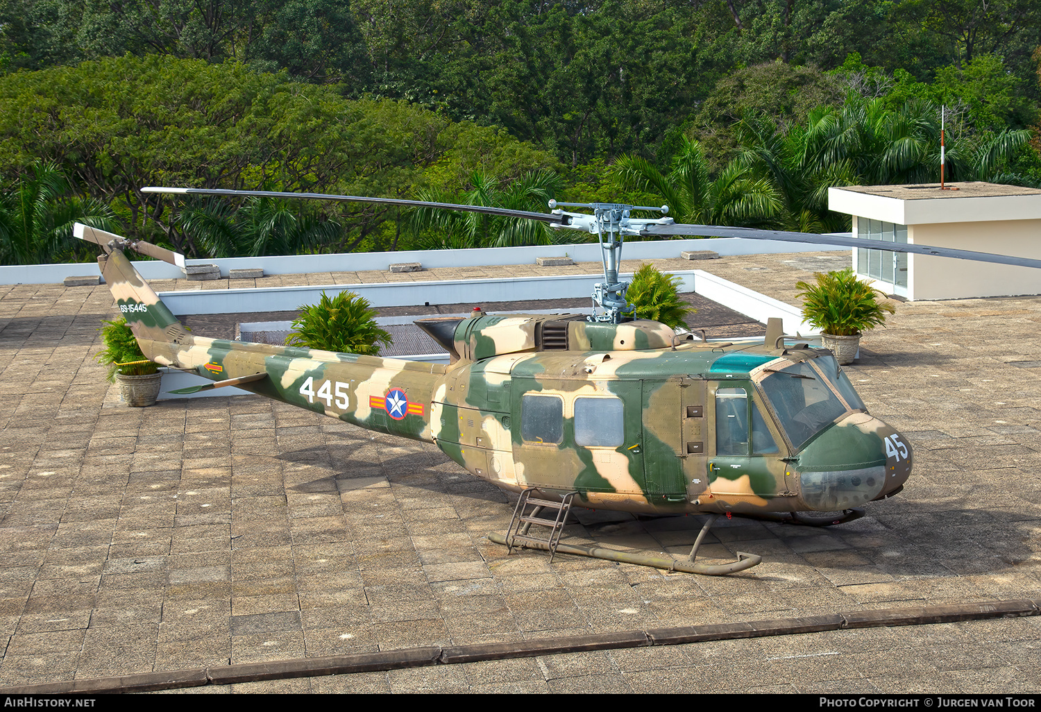 Aircraft Photo of 445 / 69-15445 | Bell UH-1H Iroquois | South Vietnam - Air Force | AirHistory.net #387994
