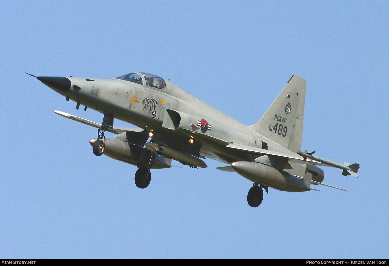 Aircraft Photo of 01-489 | Northrop F-5E Tiger II | South Korea - Air Force | AirHistory.net #387995