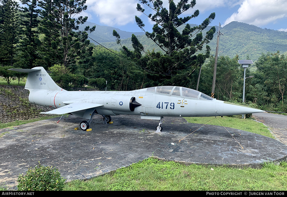 Aircraft Photo of 4179 / 61-3083 | Lockheed TF-104G Starfighter | Taiwan - Air Force | AirHistory.net #388017