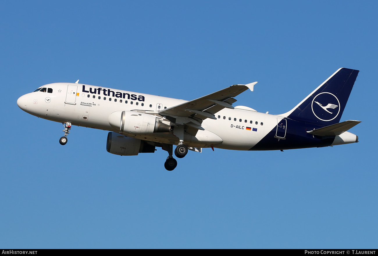 Aircraft Photo of D-AILC | Airbus A319-114 | Lufthansa | AirHistory.net #388028