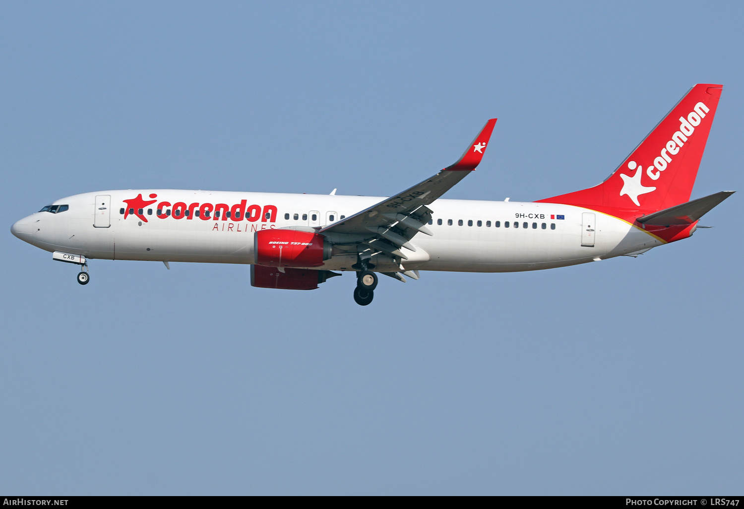 Aircraft Photo of 9H-CXB | Boeing 737-85R | Corendon Airlines | AirHistory.net #388038