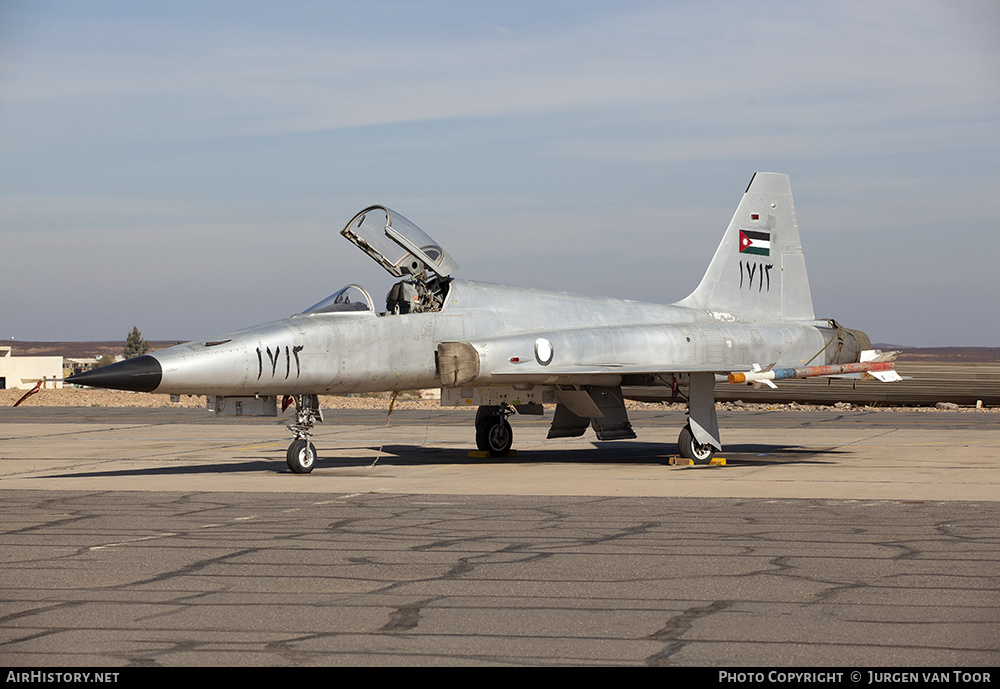 Aircraft Photo of 1713 / ١٧١٣ | Northrop F-5E Tiger II | Jordan - Air Force | AirHistory.net #388041