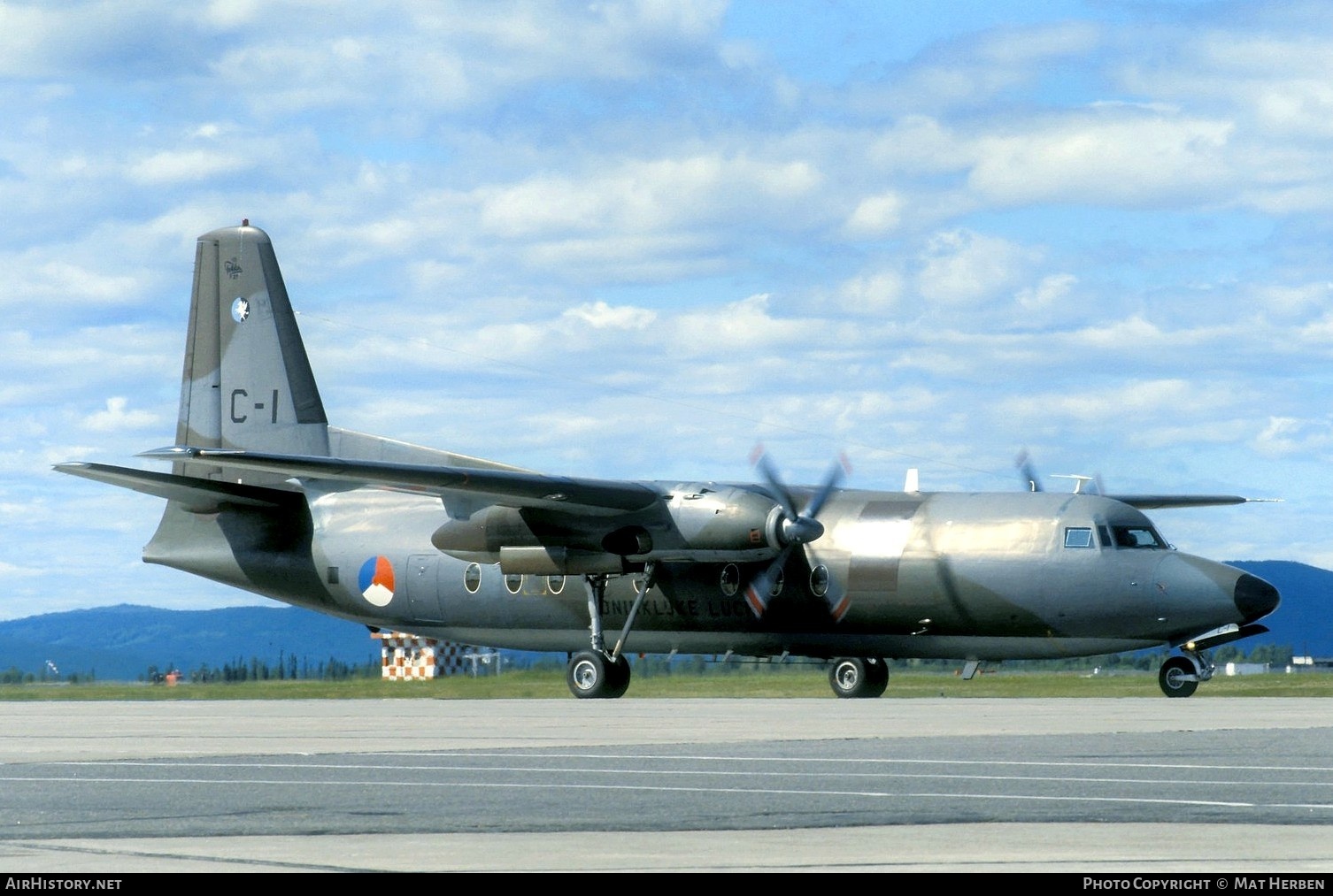 Aircraft Photo of C-1 | Fokker F27-100 Friendship | Netherlands - Air Force | AirHistory.net #388054
