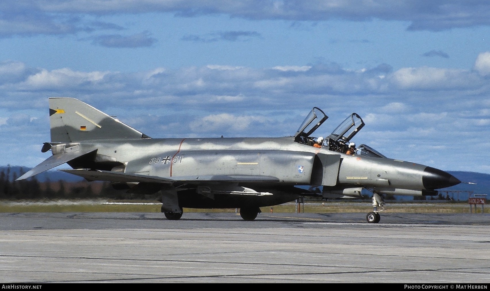 Aircraft Photo of 3851 | McDonnell Douglas F-4F Phantom II | Germany - Air Force | AirHistory.net #388072