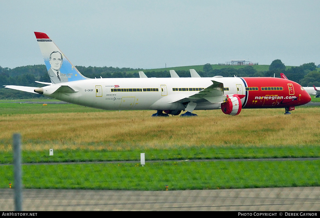 Aircraft Photo of G-CKOF | Boeing 787-9 Dreamliner | Norwegian | AirHistory.net #388093