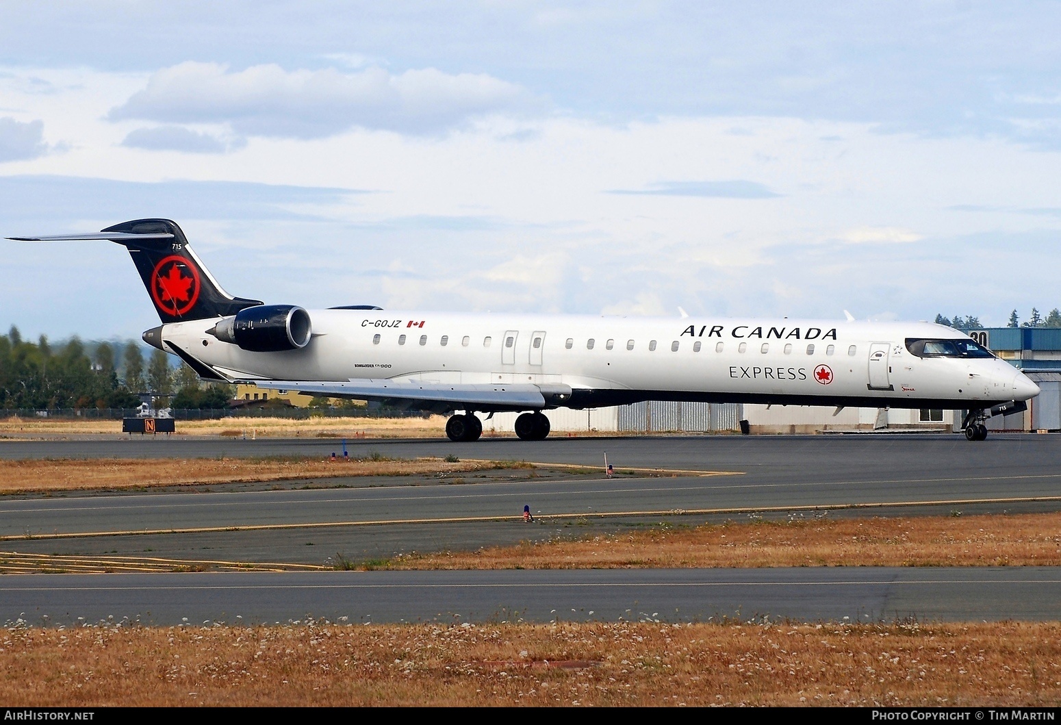 Aircraft Photo of C-GOJZ | Bombardier CRJ-900 (CL-600-2D24) | Air Canada Express | AirHistory.net #388102