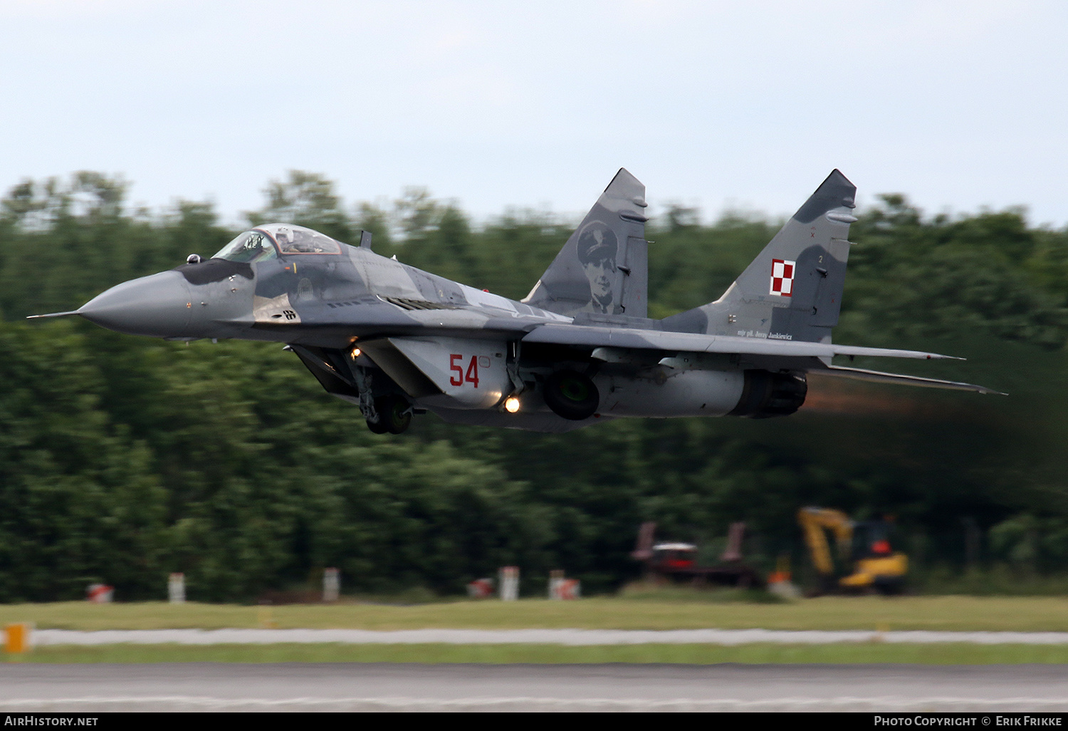 Aircraft Photo of 54 | Mikoyan-Gurevich MiG-29M | Poland - Air Force | AirHistory.net #388110