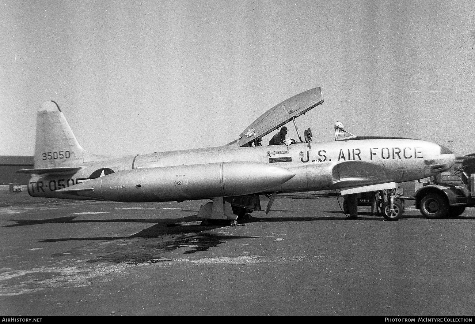 Aircraft Photo of 53-5050 / 35050 | Lockheed T-33A | USA - Air Force | AirHistory.net #388115
