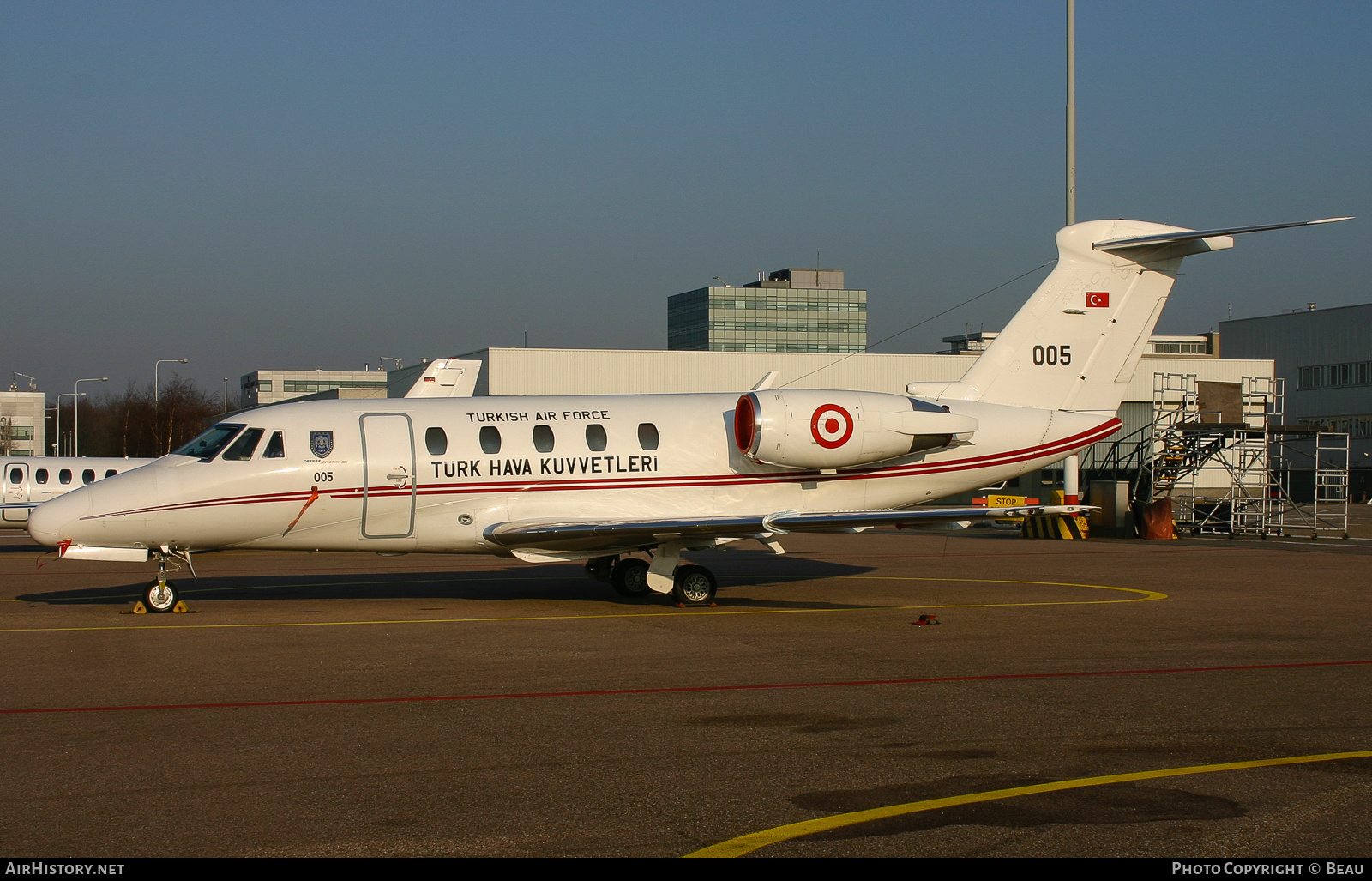 Aircraft Photo of 93-005 | Cessna 650 Citation VII | Turkey - Air Force | AirHistory.net #388122