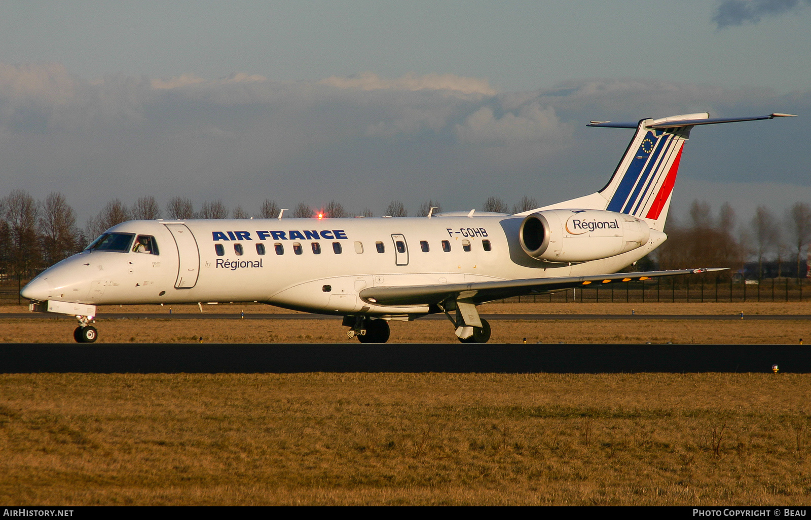 Aircraft Photo of F-GOHB | Embraer ERJ-135ER (EMB-135ER) | Air France | AirHistory.net #388126